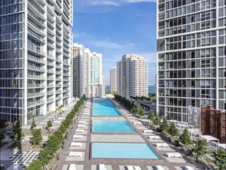 Luxury 1Br Condo W Icon Brickell-Freespa Miami Eksteriør billede