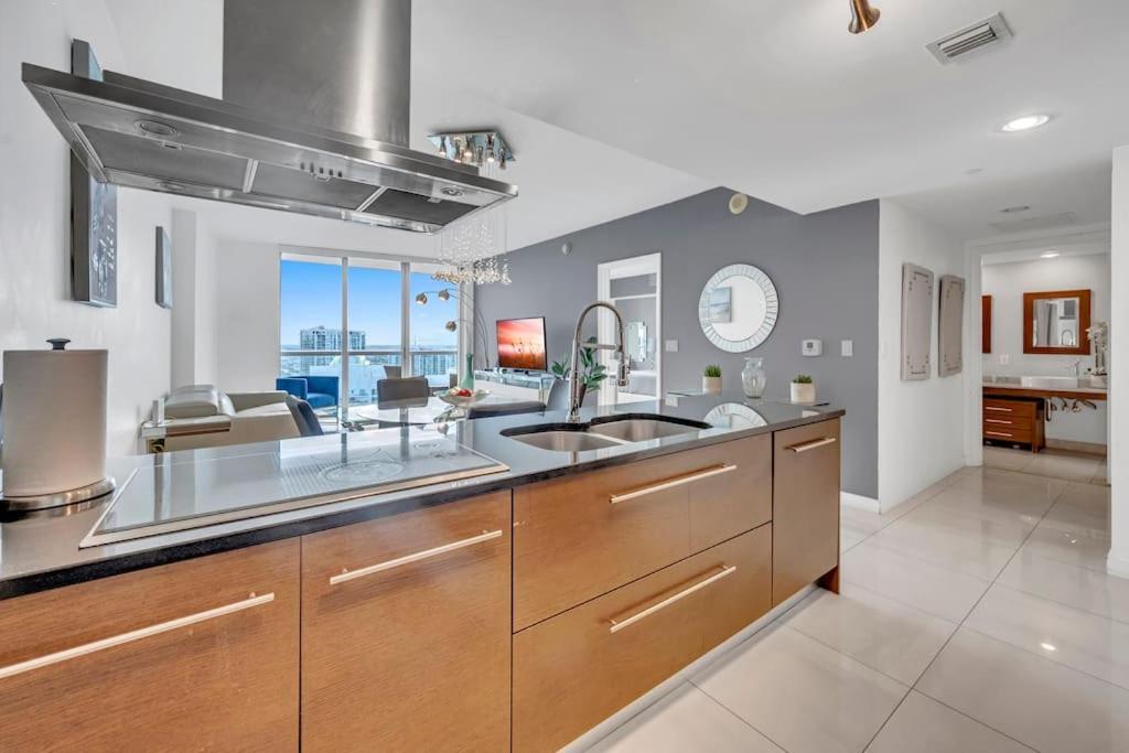 Luxury 1Br Condo W Icon Brickell-Freespa Miami Eksteriør billede